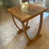 Walnut art deco table
