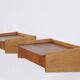 Paire de chevets danois  a suspendre 1960