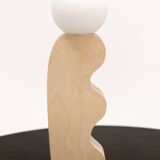 Wooden table lamp