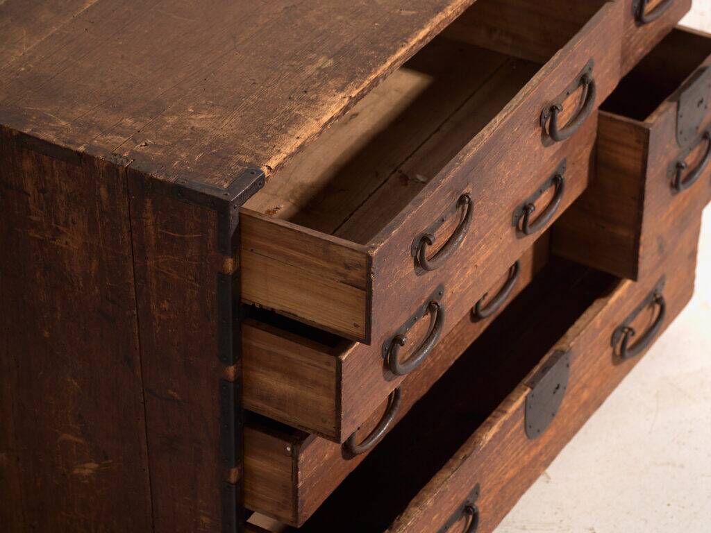 Commode tansu ancienne japonaise – Japon, vers 1910