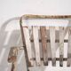 Antique garden chairs with armrests (c.1920). Set of 2 pieces #23