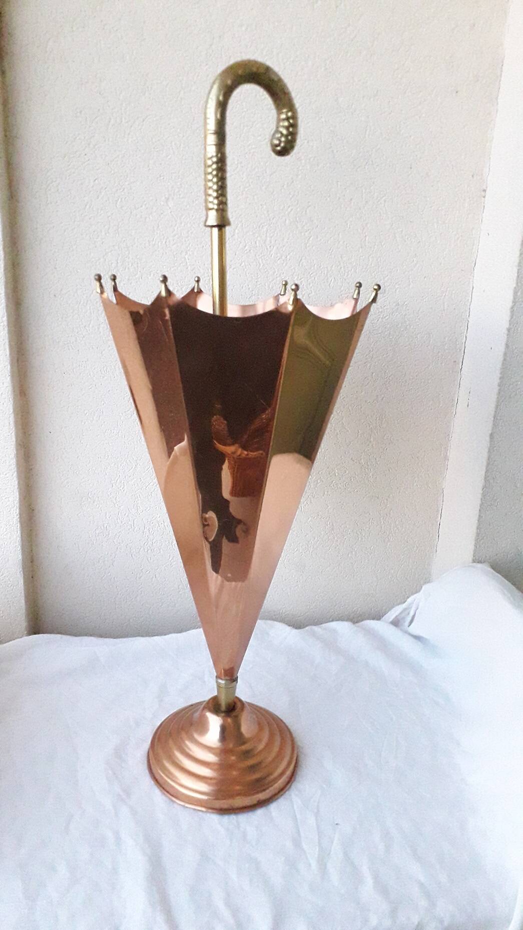 Porte-parapluie cuivre