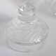 Vintage sugar bowl in crystal and clear glass, Italy, 1960s.