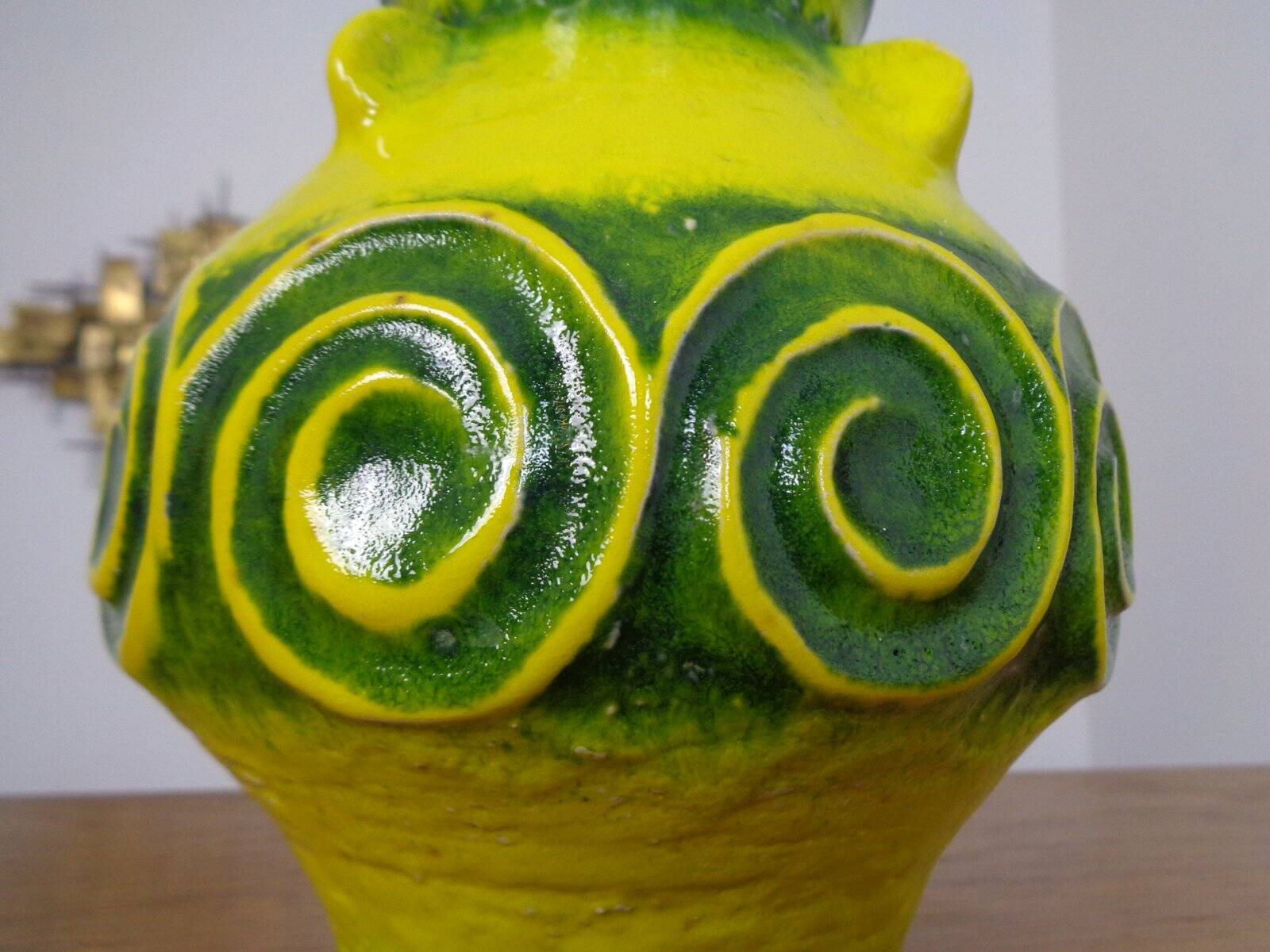 Pop Art Ceramic Vases from Jasba, Set of 2, 1970s