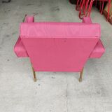 Vintage hairdresser chair feet compass.