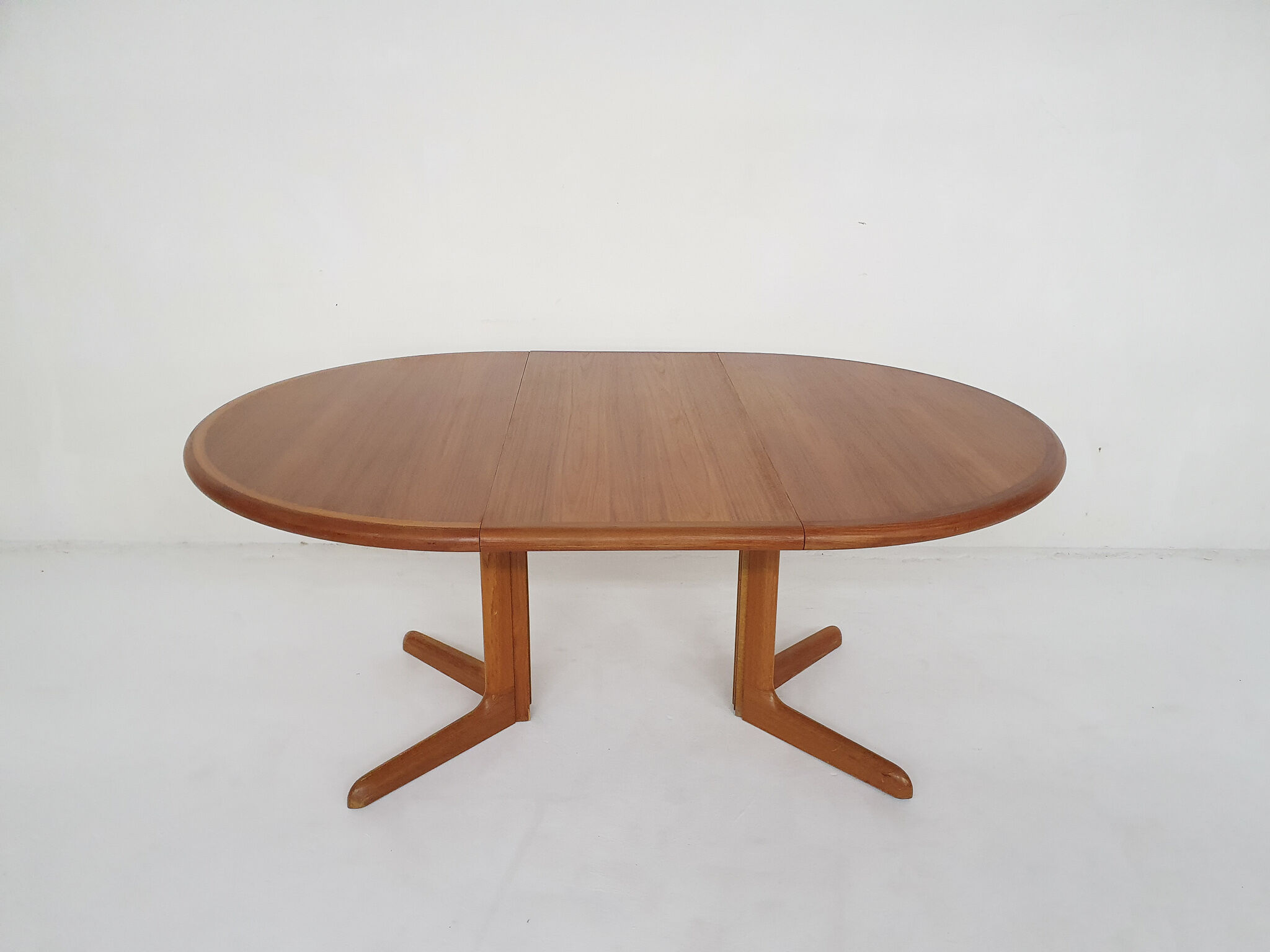 Teak extendable dining table by Niels Otto Moller for Gudme Mobelfabrik, Denmark 1960's