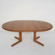Teak extendable dining table by Niels Otto Moller for Gudme Mobelfabrik, Denmark 1960's
