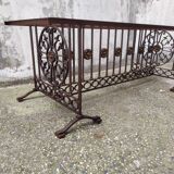 Table fer forgé