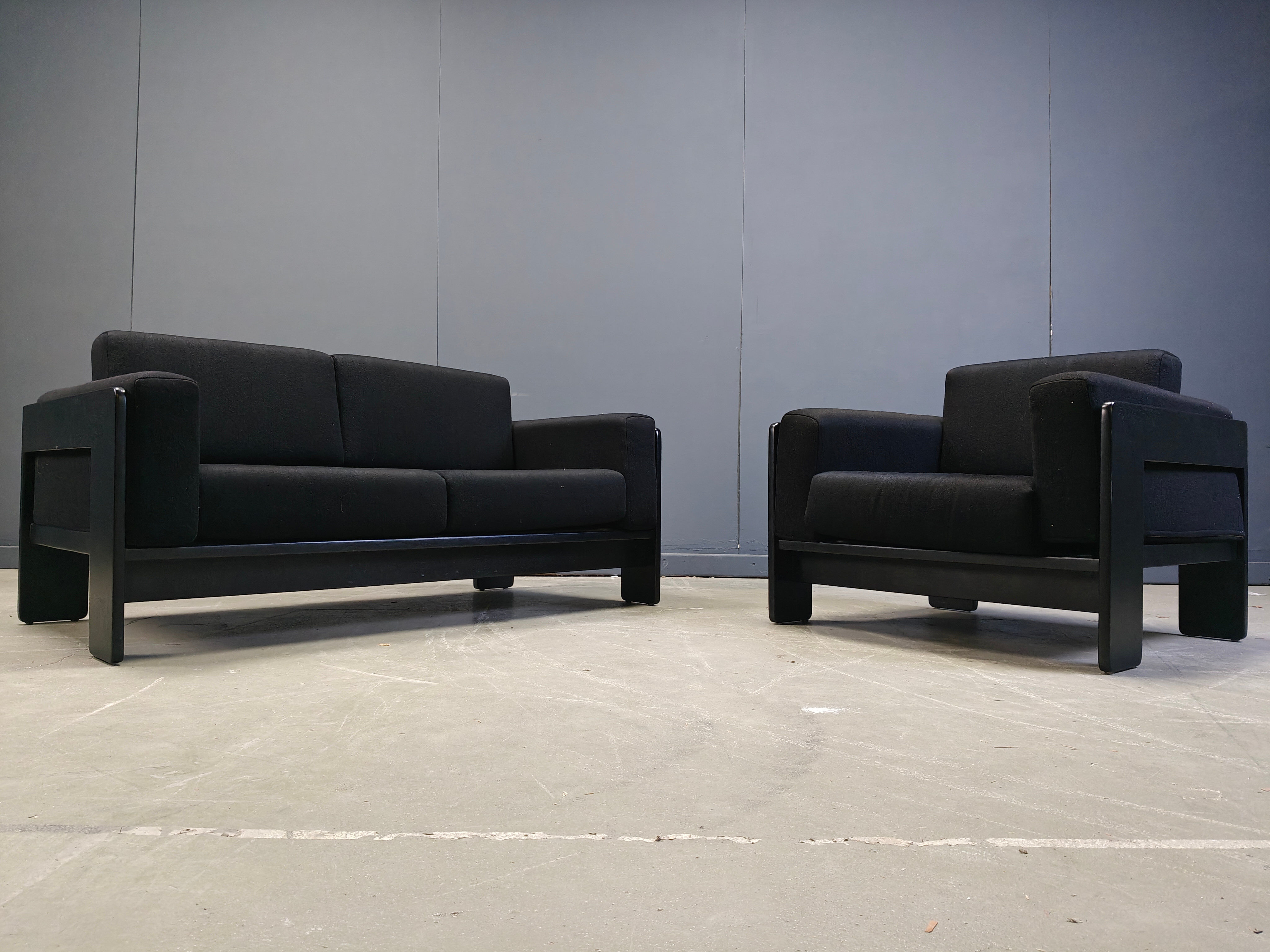 Tobia Scarpa 'Bastiano' sofa set by Knoll, 1970s