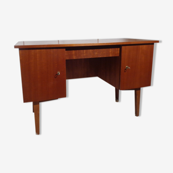 Bureau vintage des années 60 teck