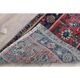 Tapis couloir fait main en laine et coton Oushak turc des années 1970, 44x251.