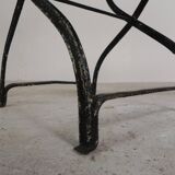 Lot de 2 chaises pliantes, chaises de jardin, années 1930