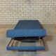 Rare multifunctional sofa/daybed with adjustable headrest 1960, restored