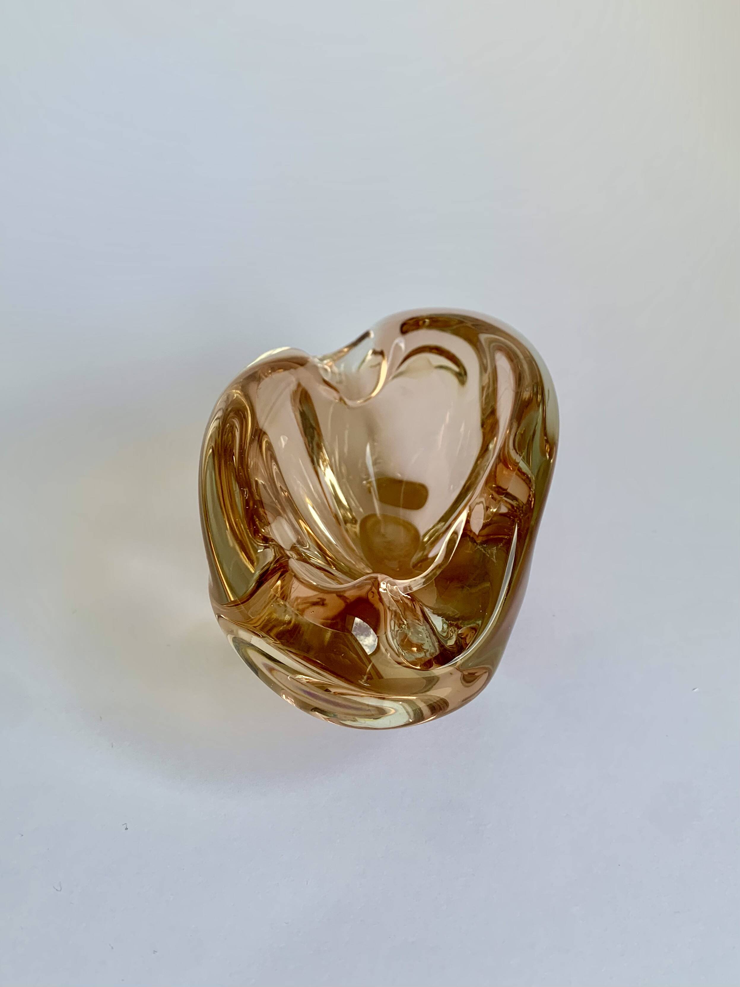 Cendrier par Jozef Hospodka pour Chribska Sklarna, 1960s