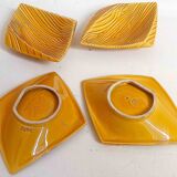 Set of 4 ceramic bowls Verceram France