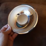 Lot de 7 sous verre métal Isosteel