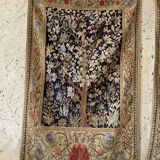 Pair of tapestries style greenery of Aubusson, twentieth century