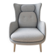 Fauteuil RO Fritz Hansen – Jaime Hayon – tissu Kvadrat