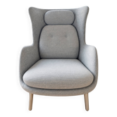 Fauteuil RO Fritz Hansen – Jaime Hayon – tissu Kvadrat
