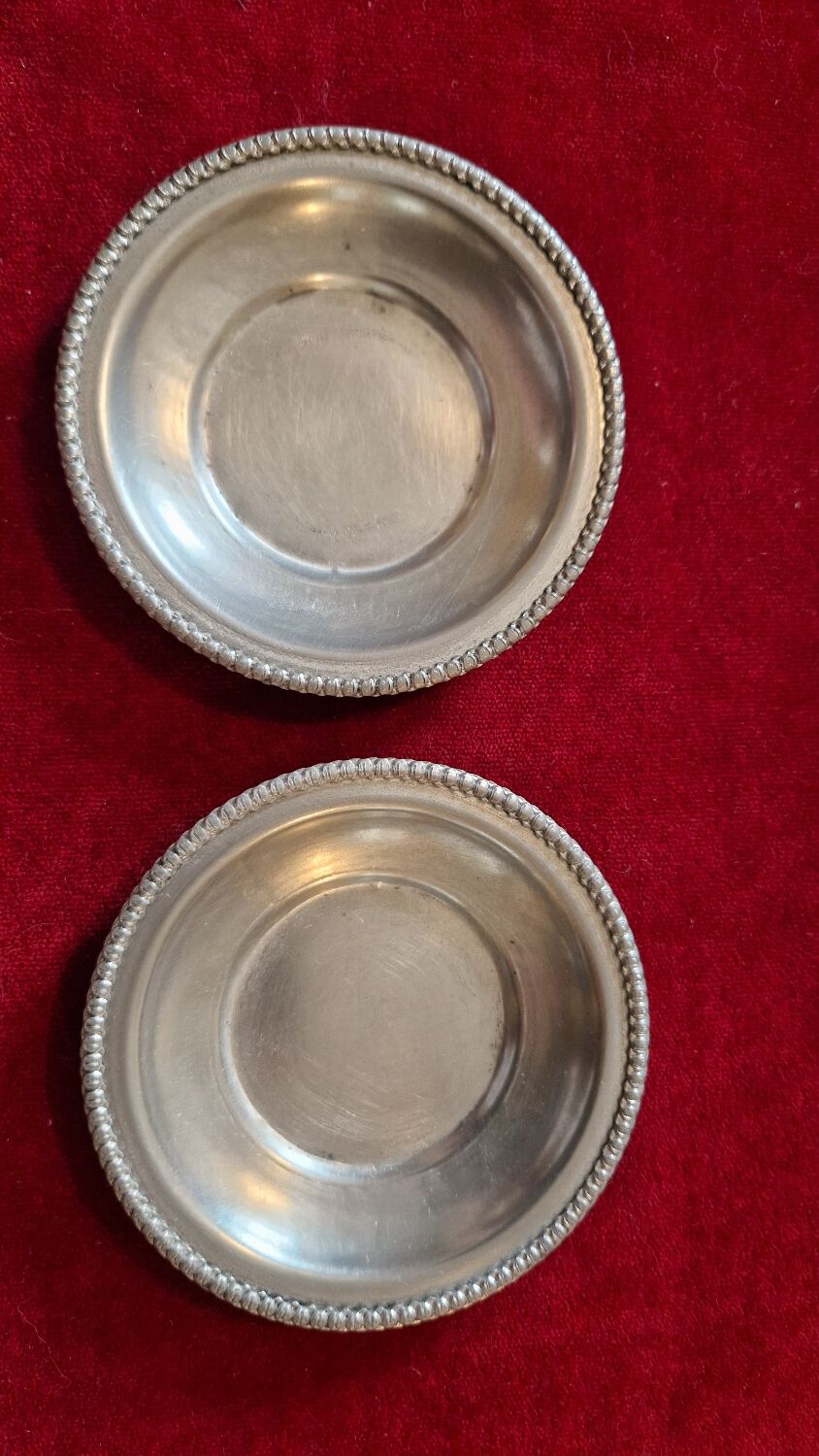 Earthenware and pewter coffee service