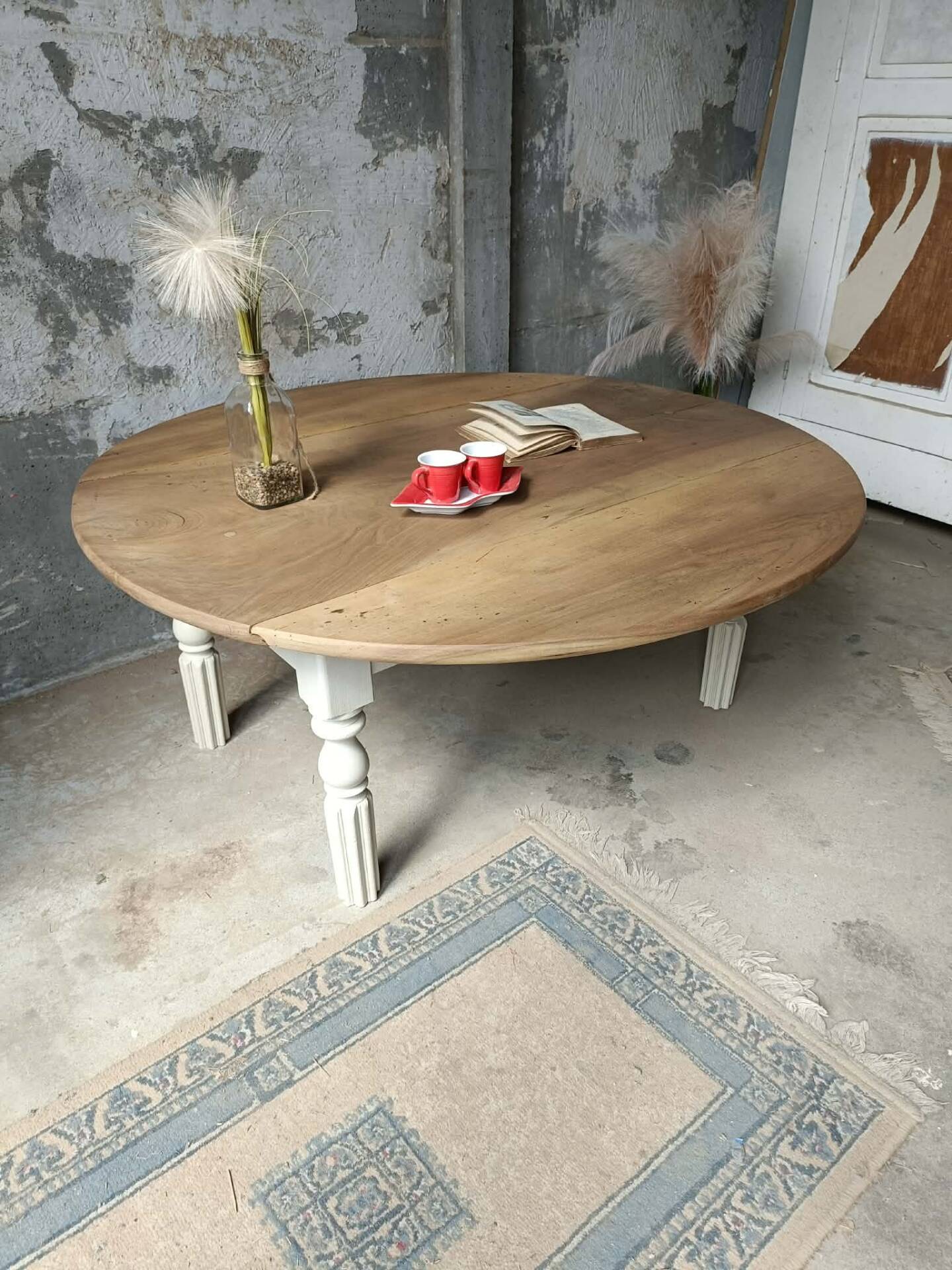 Table basse ronde 