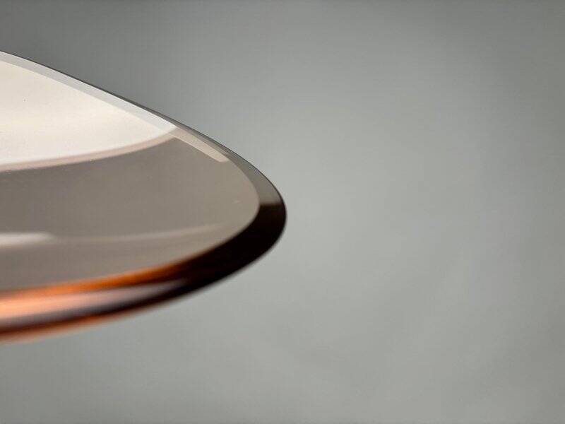 Mid-Century Cut Glass Ashtray attributed to Max Ingrand for Fontana Arte, Italy, 1950s