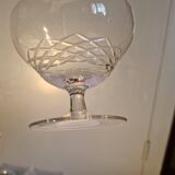 10 Coupes à champagne en cristal taillé, Circa 1930