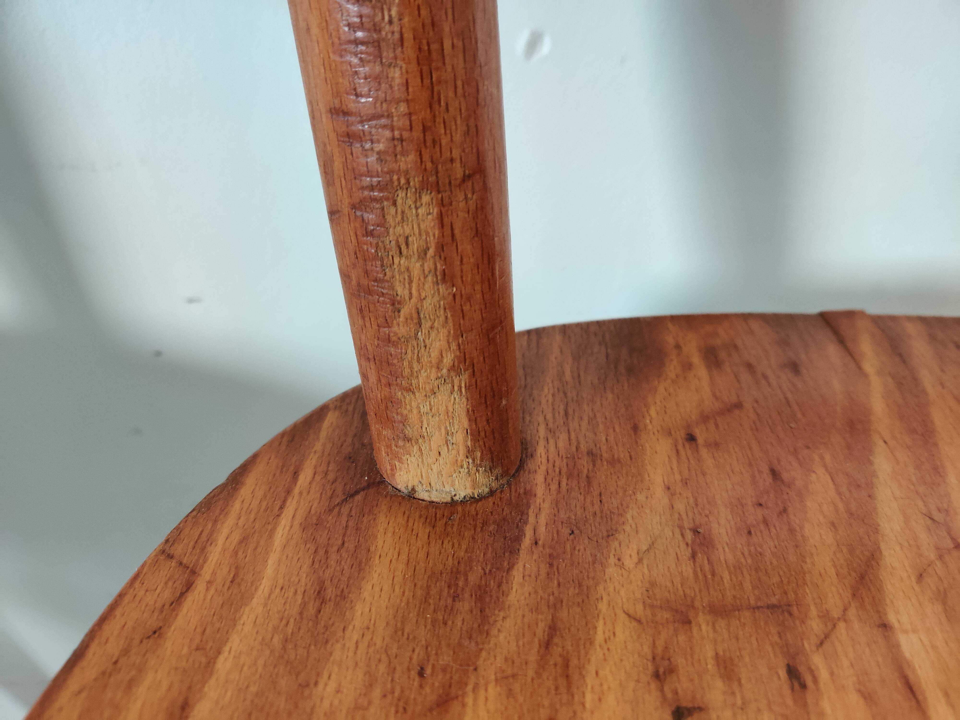 8 vintage bistro chairs 60s