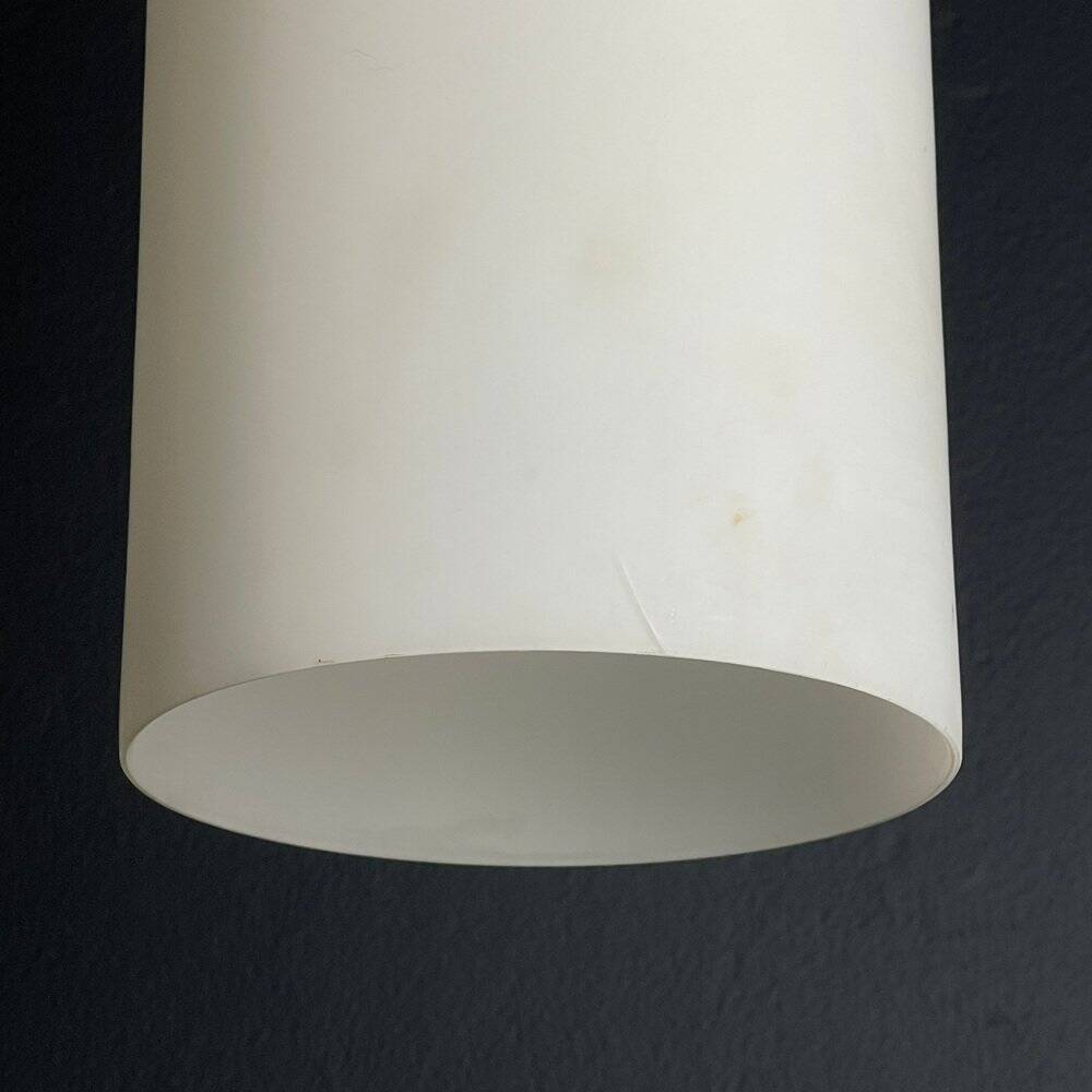 Mid-century opaline glass pendant, Italy, 1960s