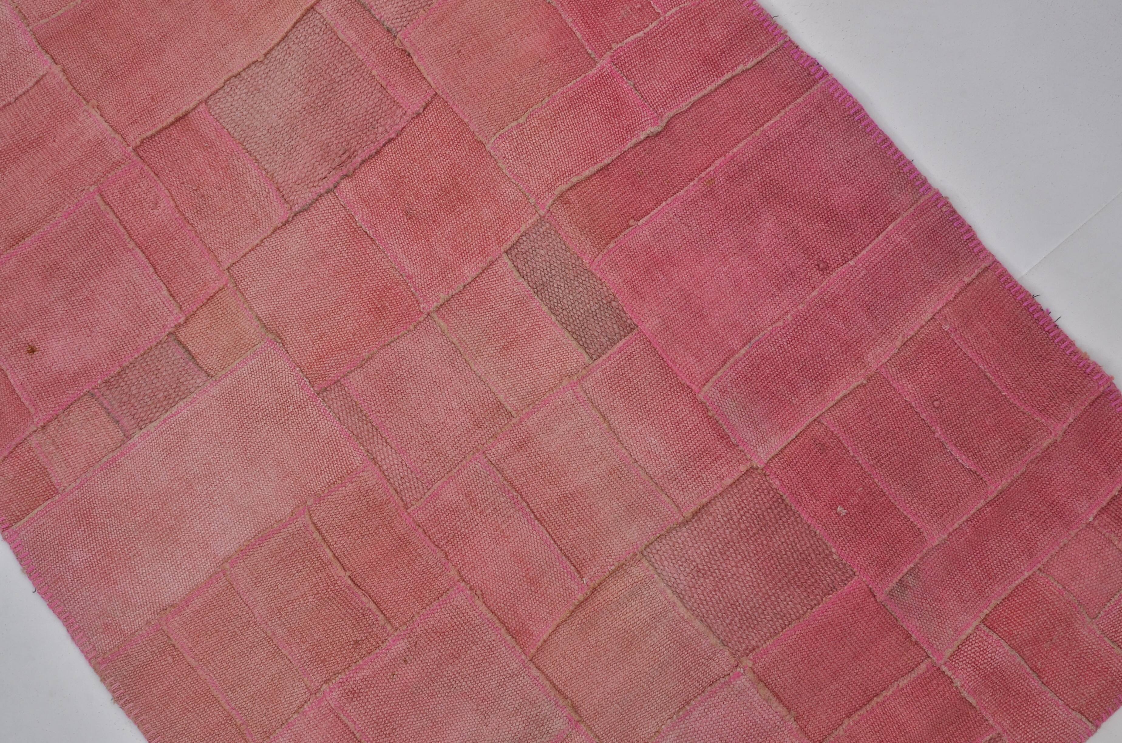 Vintage Handmade Hemp Kilim Rug sku 1651