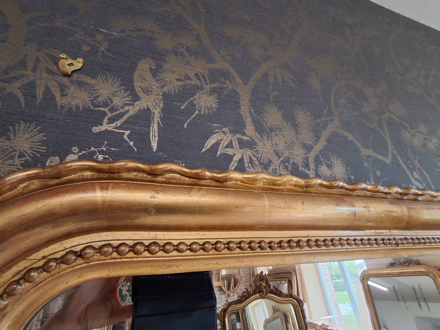 Louis Philippe period mirror 167 x 106