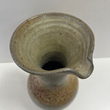 Pitcher in flamed stoneware from the 1950s