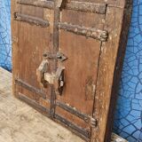 Old wooden tribal window