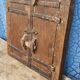 Old wooden tribal window