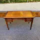 Roche Bobois desk in solid cherry wood in Louis XVI style with pull-outs.