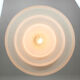 Suspension en laiton et plexiglas cascade mid-century