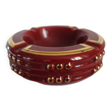 Vintage earthenware ashtray 40/50 Blanche Letalle