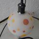 60's opaline suspension