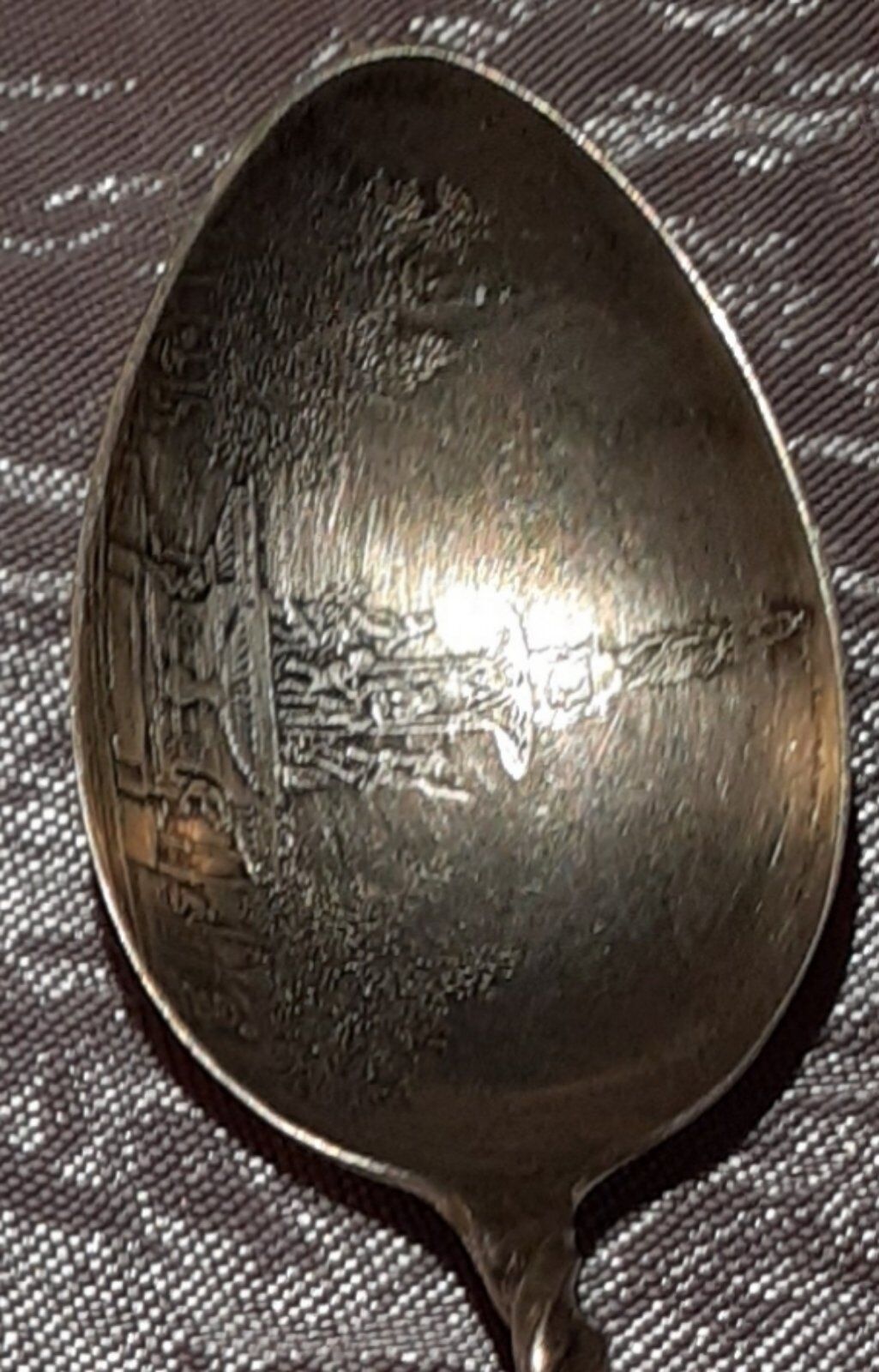 4 Silver teaspoons