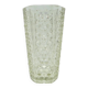 Ćwieki vase, transparent glass, Ząbkowice, Poland, 1970s.