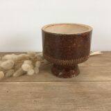 Glazed ceramic stand cup