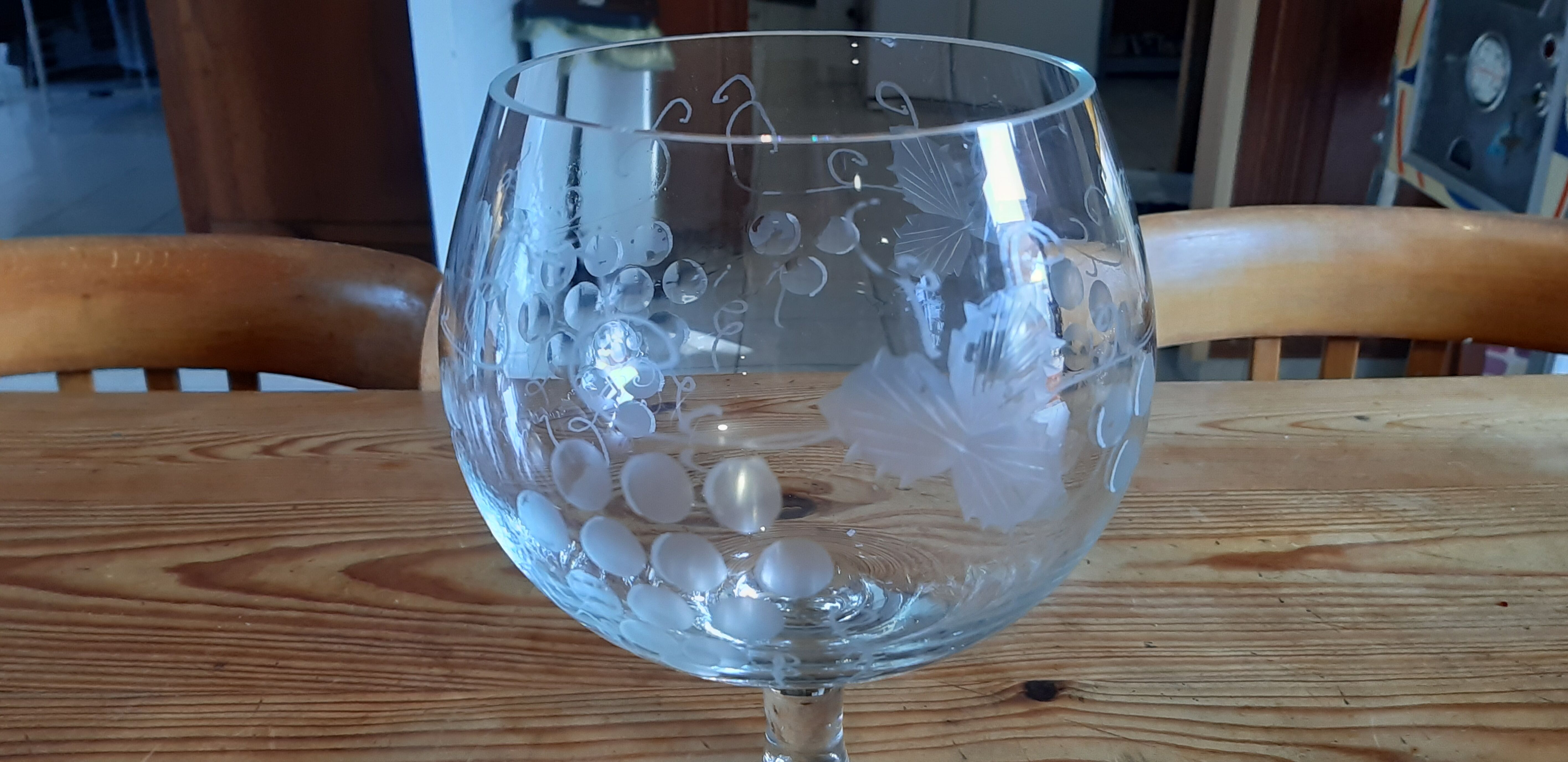 Grand verre à vin en cristal