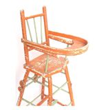 Vintage doll high chair