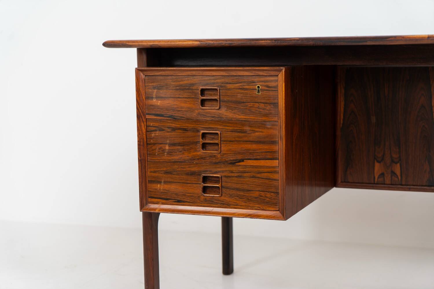 Bureau en palissandre par Edmund Brouer pour Brouer Møbelfabrik