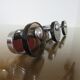 Fontana Arte chrome metal and smoked glass coat rack 70