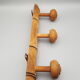 Bamboo-style imitation wooden coat rack