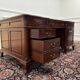 Classic English Chesterfield Partnerdesk Desk