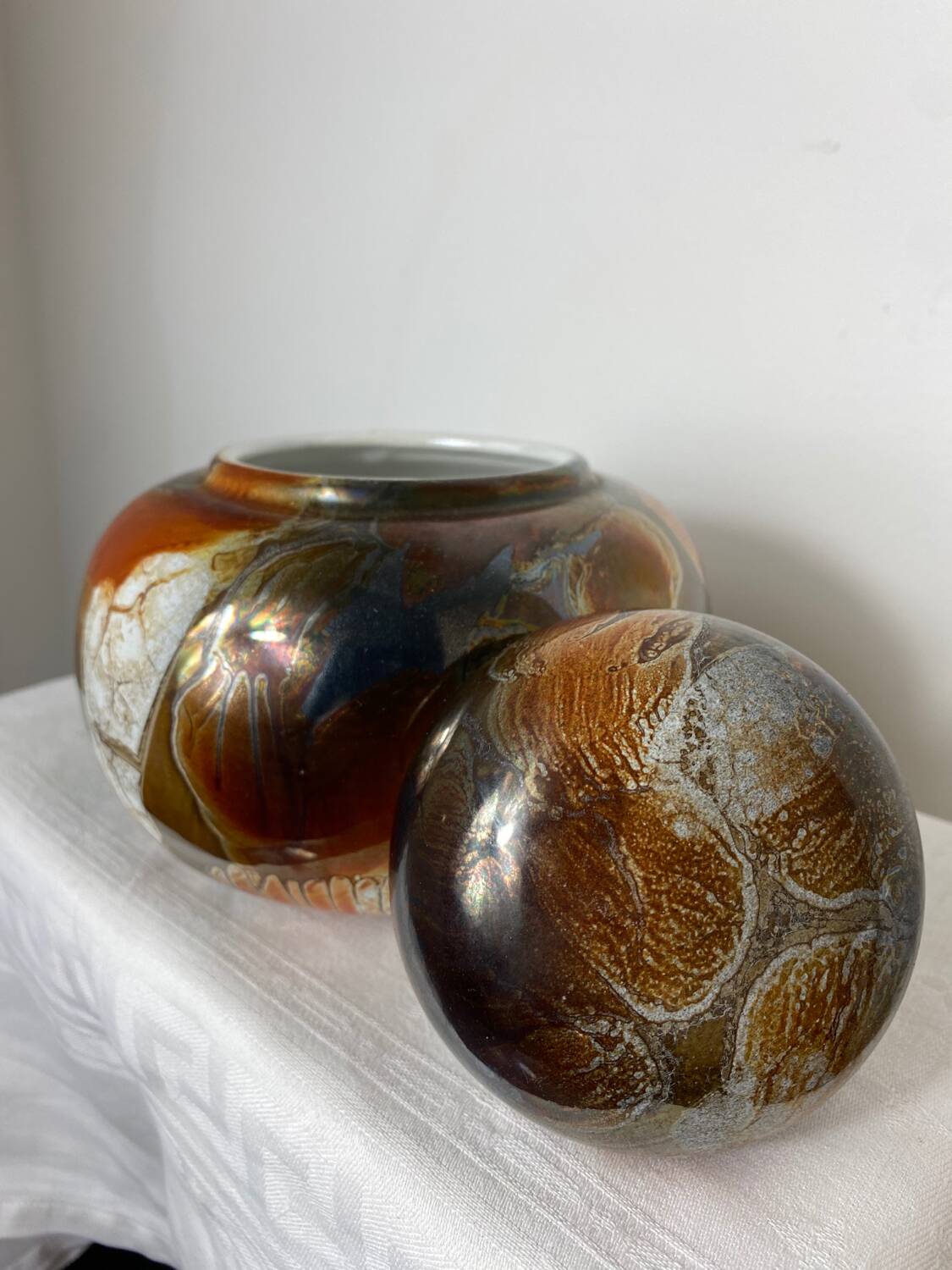 Bonbonnière en verre