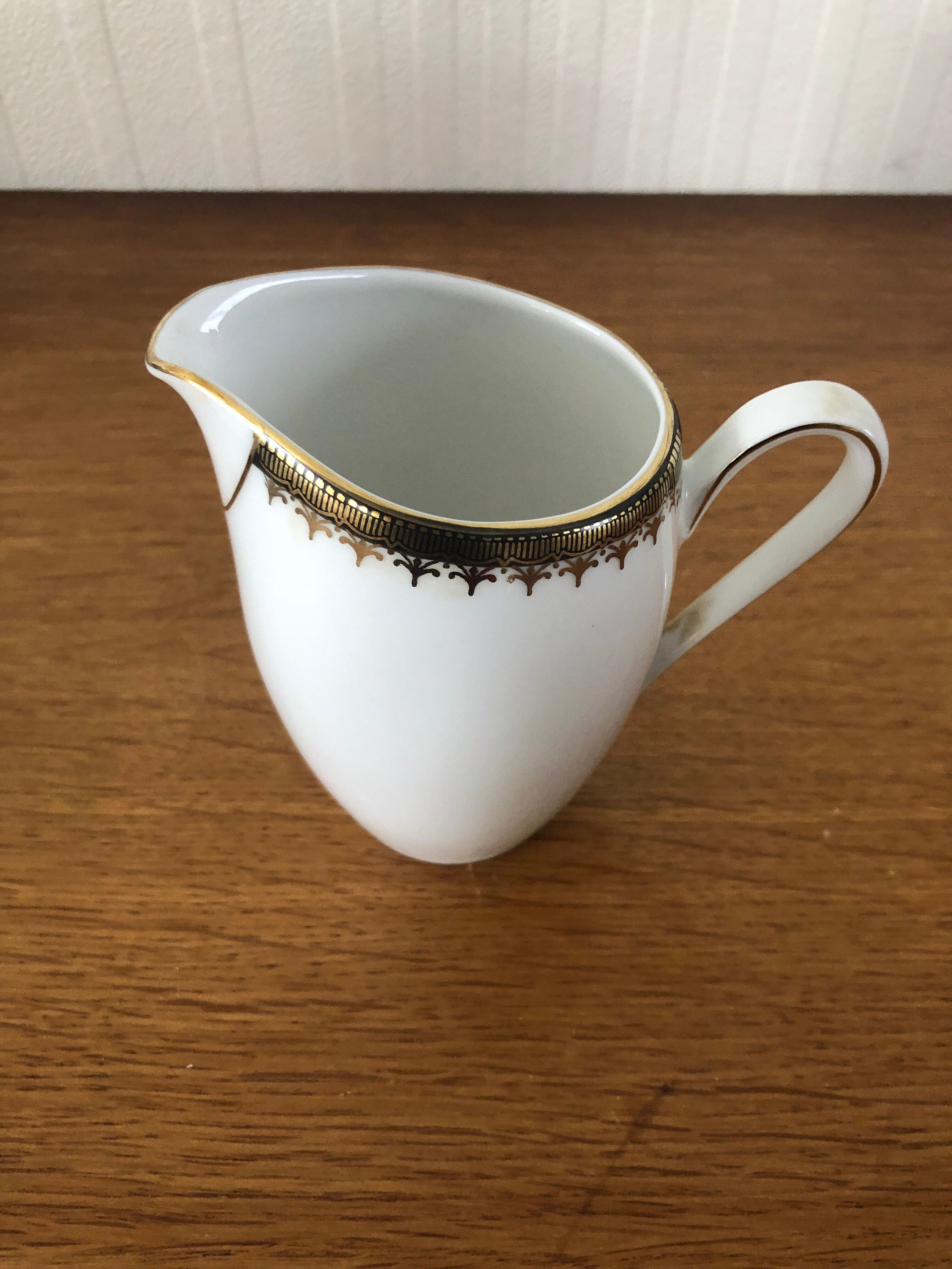 Winterling Bavaria white and gilded porcelain coffee set