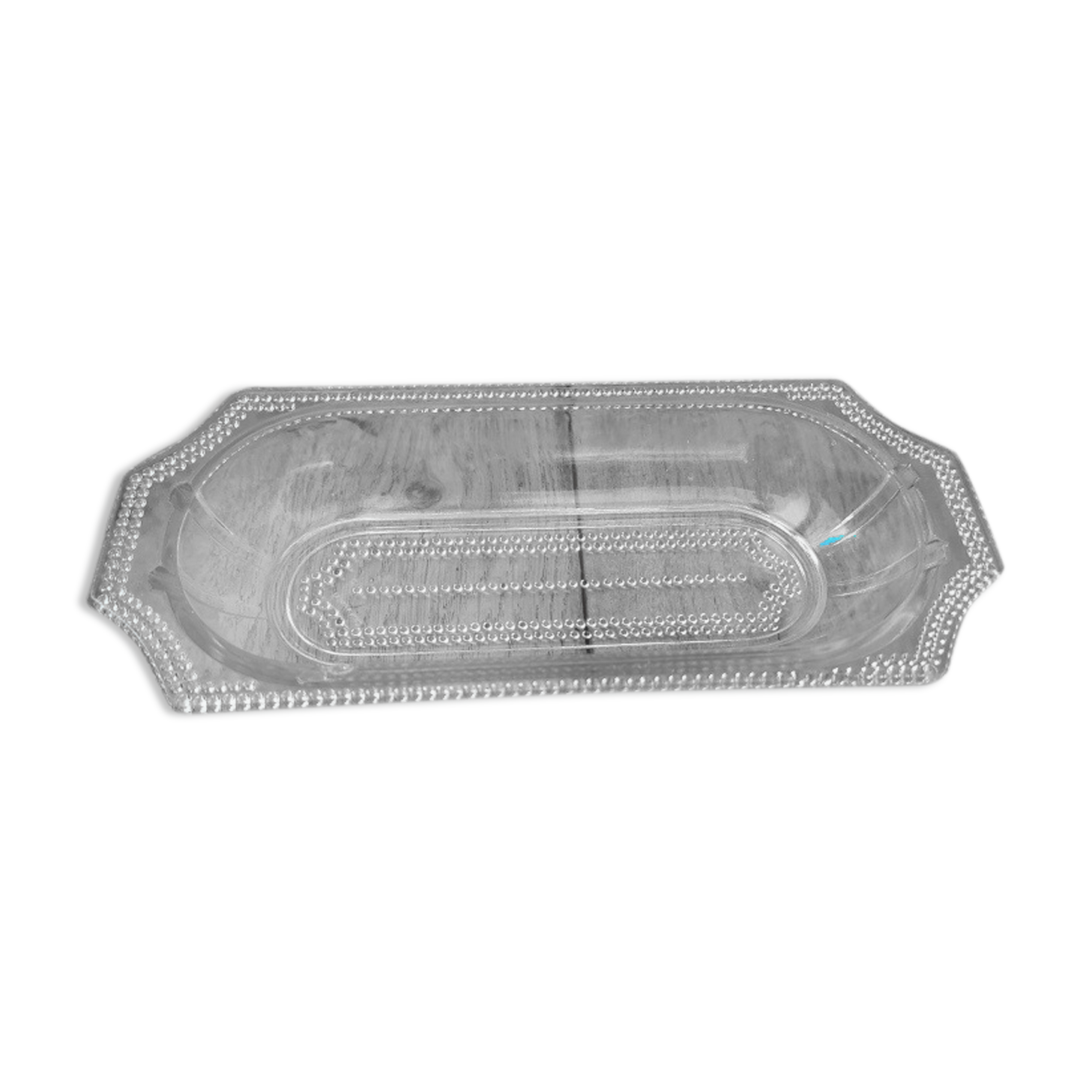 Empty vintage antique pearl glass pocket dp 0822130